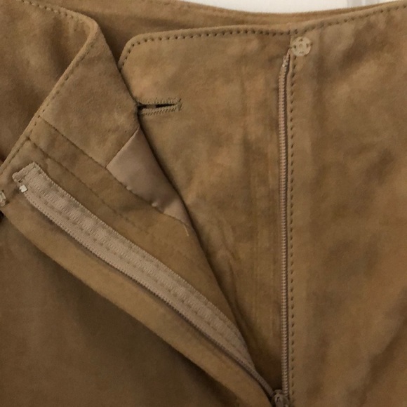 Suede Adrienne Vittadini pants SZ 10 NWT - Picture 4 of 7